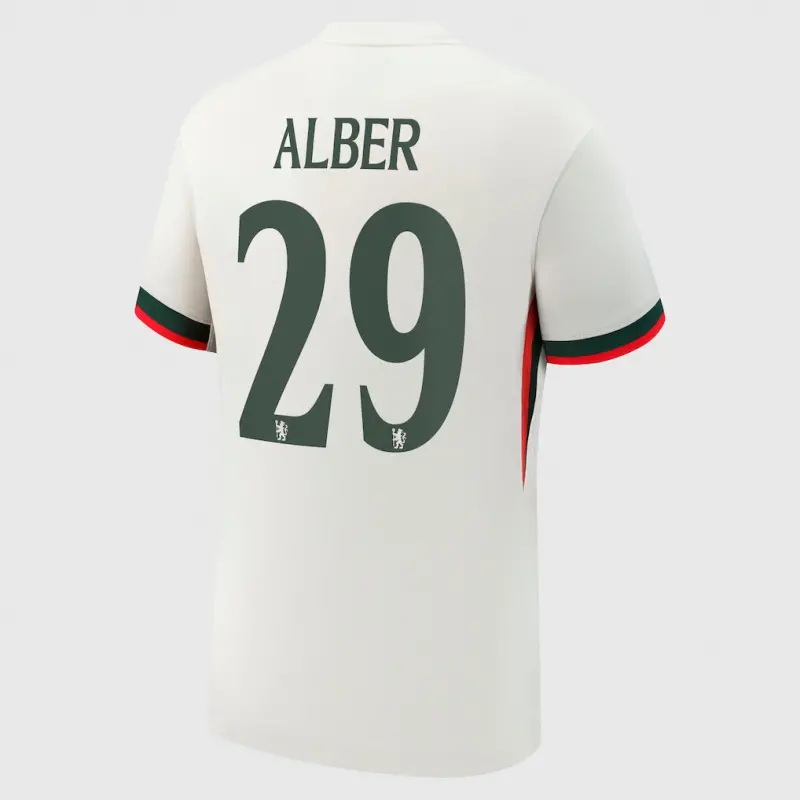 Chelsea chelsea cup nike auswärtsstadiontrikot 2025-26 mit alber 29-aufdruck Trikot - Exklusive Chelsea Fußballbekleidung Chelsea chelsea cup nike auswärtsstadiontrikot 2025-26 mit alber 29-aufdruck Trikot - Exklusive Chelsea Fußballbekleidung