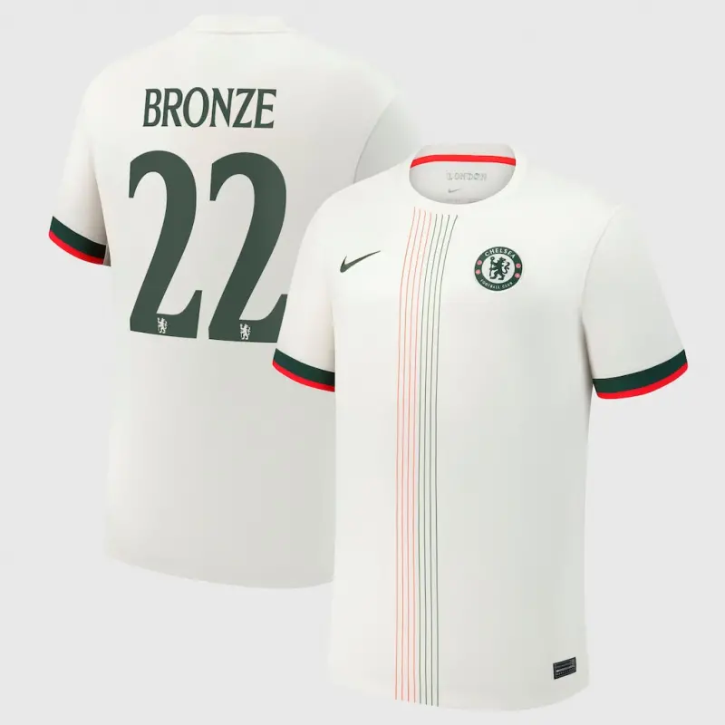 Chelsea chelsea cup nike auswärtsstadiontrikot 2025-26 mit bronze 22-aufdruck Trikot - Exklusive Chelsea Fußballbekleidung