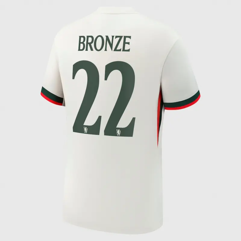 Chelsea chelsea cup nike auswärtsstadiontrikot 2025-26 mit bronze 22-aufdruck Trikot - Exklusive Chelsea Fußballbekleidung Chelsea chelsea cup nike auswärtsstadiontrikot 2025-26 mit bronze 22-aufdruck Trikot - Exklusive Chelsea Fußballbekleidung
