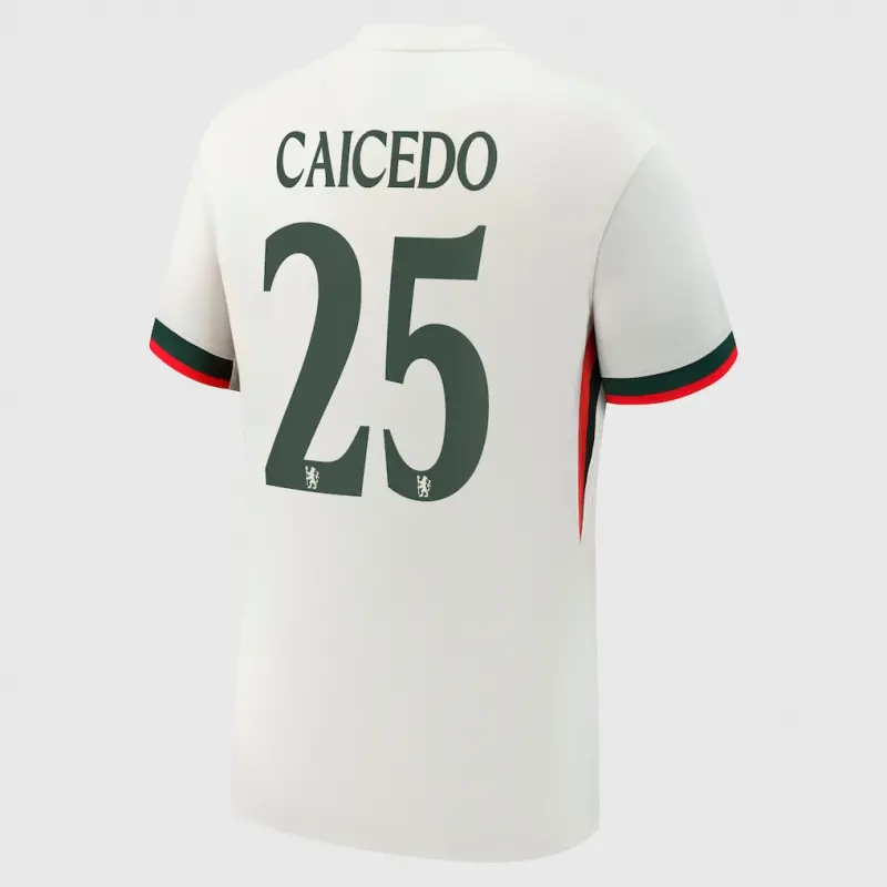 Chelsea chelsea cup nike auswärtsstadiontrikot 2025-26 mit caicedo 25-aufdruck Trikot - Exklusive Chelsea Fußballbekleidung Chelsea chelsea cup nike auswärtsstadiontrikot 2025-26 mit caicedo 25-aufdruck Trikot - Exklusive Chelsea Fußballbekleidung