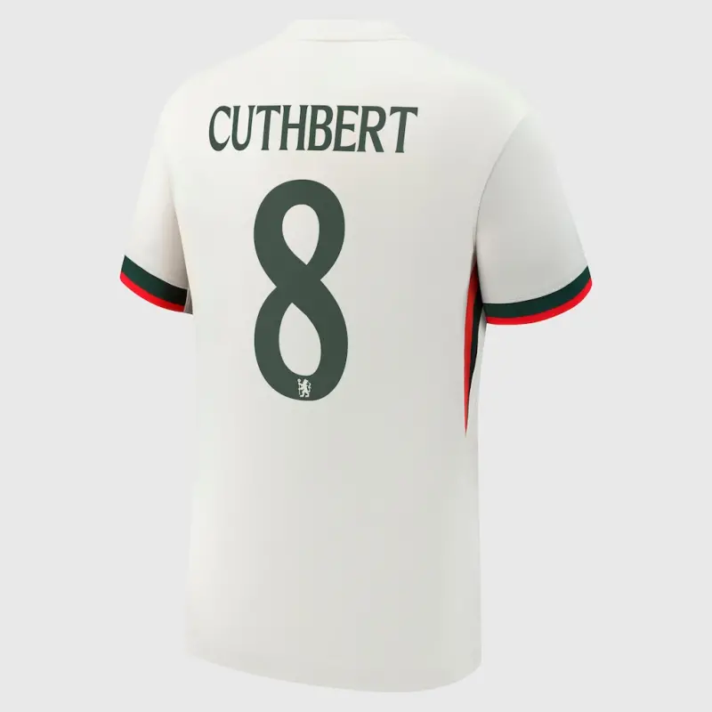 Chelsea chelsea cup nike auswärtsstadiontrikot 2025-26 mit cuthbert 8-aufdruck Trikot - Exklusive Chelsea Fußballbekleidung Chelsea chelsea cup nike auswärtsstadiontrikot 2025-26 mit cuthbert 8-aufdruck Trikot - Exklusive Chelsea Fußballbekleidung