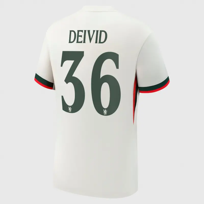 Chelsea chelsea cup nike auswärtsstadiontrikot 2025-26 mit deivid 36-aufdruck Trikot - Exklusive Chelsea Fußballbekleidung Chelsea chelsea cup nike auswärtsstadiontrikot 2025-26 mit deivid 36-aufdruck Trikot - Exklusive Chelsea Fußballbekleidung