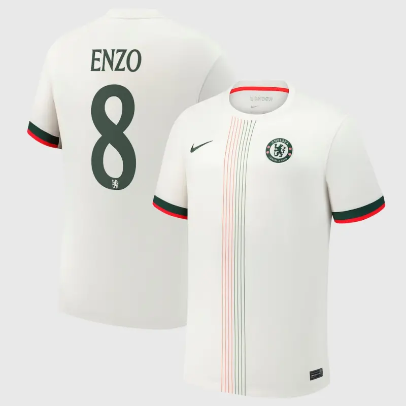 Chelsea chelsea cup nike auswärtsstadiontrikot 2025-26 mit enzo 8-aufdruck Trikot - Exklusive Chelsea Fußballbekleidung