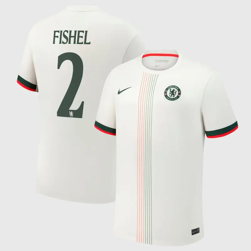 Chelsea chelsea cup nike auswärtsstadiontrikot 2025-26 mit fishel 2-aufdruck Trikot - Exklusive Chelsea Fußballbekleidung