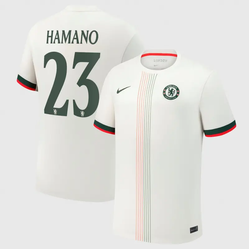 Chelsea chelsea cup nike auswärtsstadiontrikot 2025-26 mit hamano 23-aufdruck Trikot - Exklusive Chelsea Fußballbekleidung