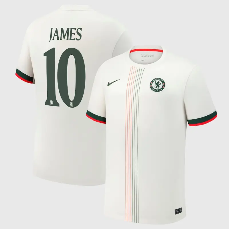 Chelsea chelsea cup nike auswärtsstadiontrikot 2025-26 mit james 10-aufdruck Trikot - Exklusive Chelsea Fußballbekleidung