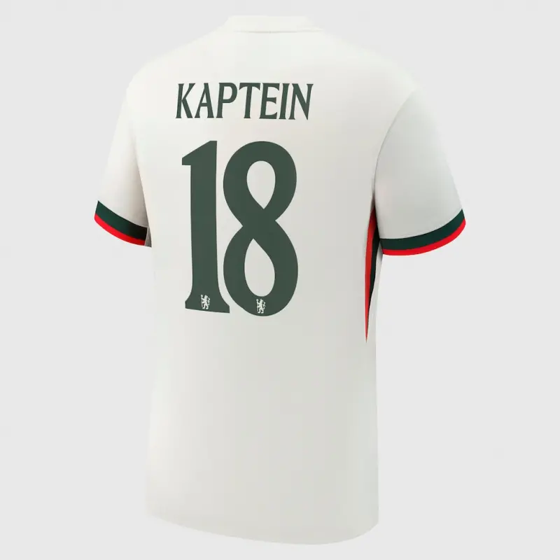 Chelsea chelsea cup nike auswärtsstadiontrikot 2025-26 mit kaptein 18-aufdruck Trikot - Exklusive Chelsea Fußballbekleidung Chelsea chelsea cup nike auswärtsstadiontrikot 2025-26 mit kaptein 18-aufdruck Trikot - Exklusive Chelsea Fußballbekleidung