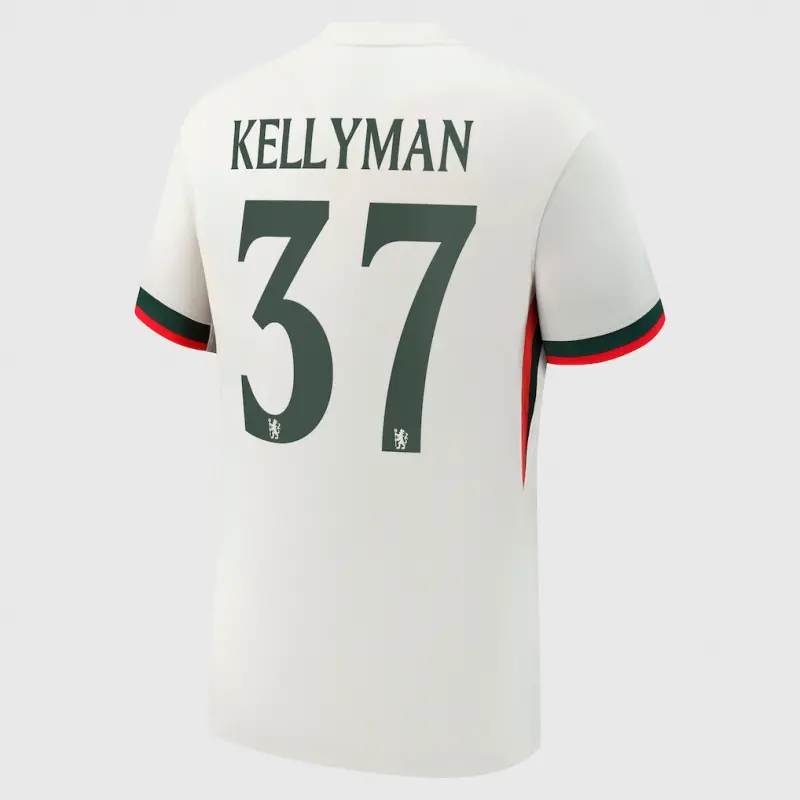 Chelsea chelsea cup nike auswärtsstadiontrikot 2025-26 mit kellyman 37-aufdruck Trikot - Exklusive Chelsea Fußballbekleidung Chelsea chelsea cup nike auswärtsstadiontrikot 2025-26 mit kellyman 37-aufdruck Trikot - Exklusive Chelsea Fußballbekleidung