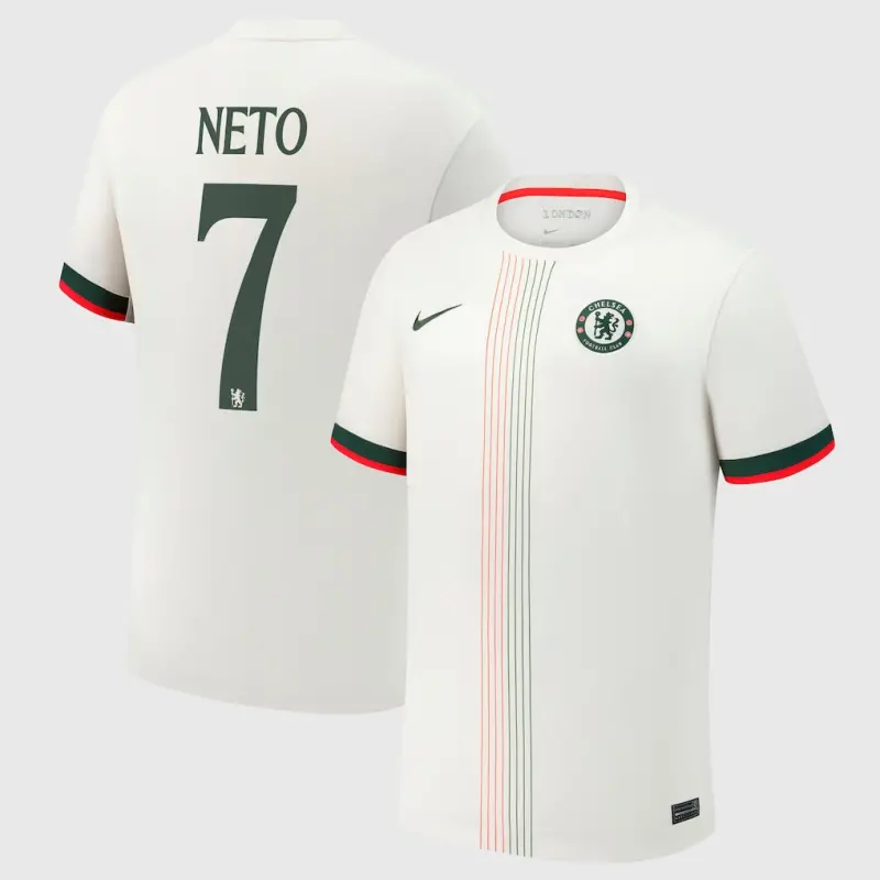 Chelsea chelsea cup nike auswärtsstadiontrikot 2025-26 mit neto 7-aufdruck Trikot - Exklusive Chelsea Fußballbekleidung