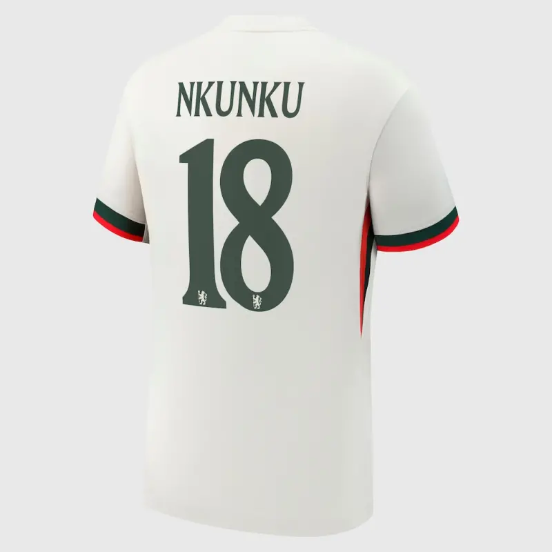 Chelsea chelsea cup nike auswärtsstadiontrikot 2025-26 mit nkunku 18-aufdruck Trikot - Exklusive Chelsea Fußballbekleidung Chelsea chelsea cup nike auswärtsstadiontrikot 2025-26 mit nkunku 18-aufdruck Trikot - Exklusive Chelsea Fußballbekleidung