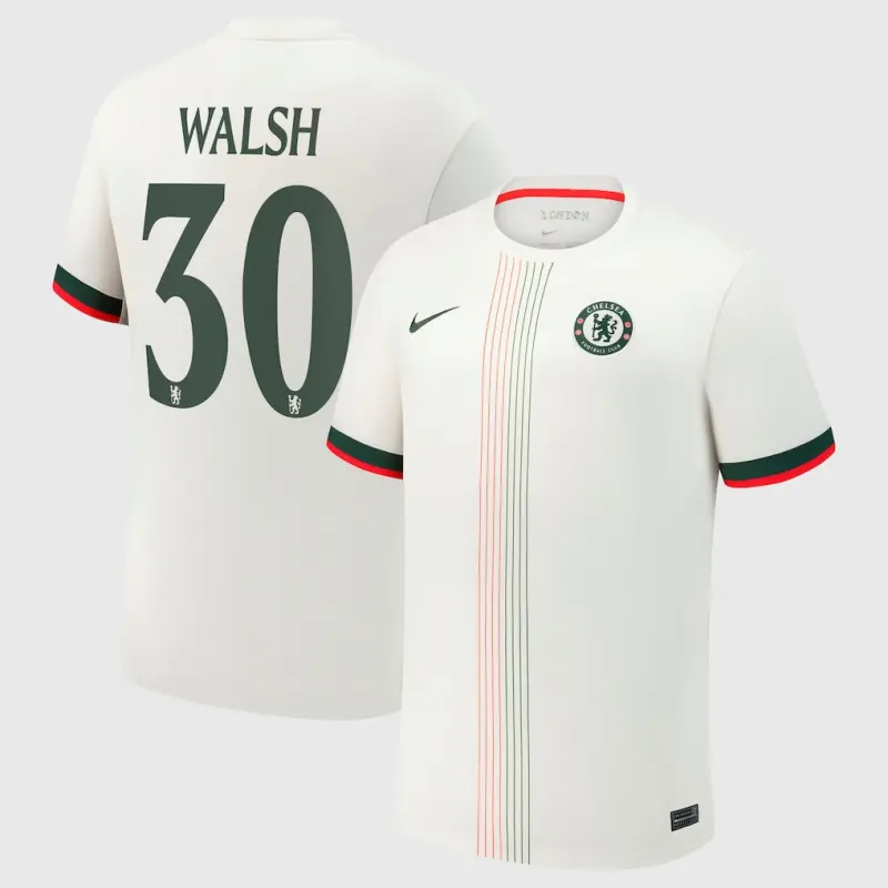 Chelsea chelsea cup nike auswärtsstadiontrikot 2025-26 mit walsh 30-aufdruck Trikot - Exklusive Chelsea Fußballbekleidung