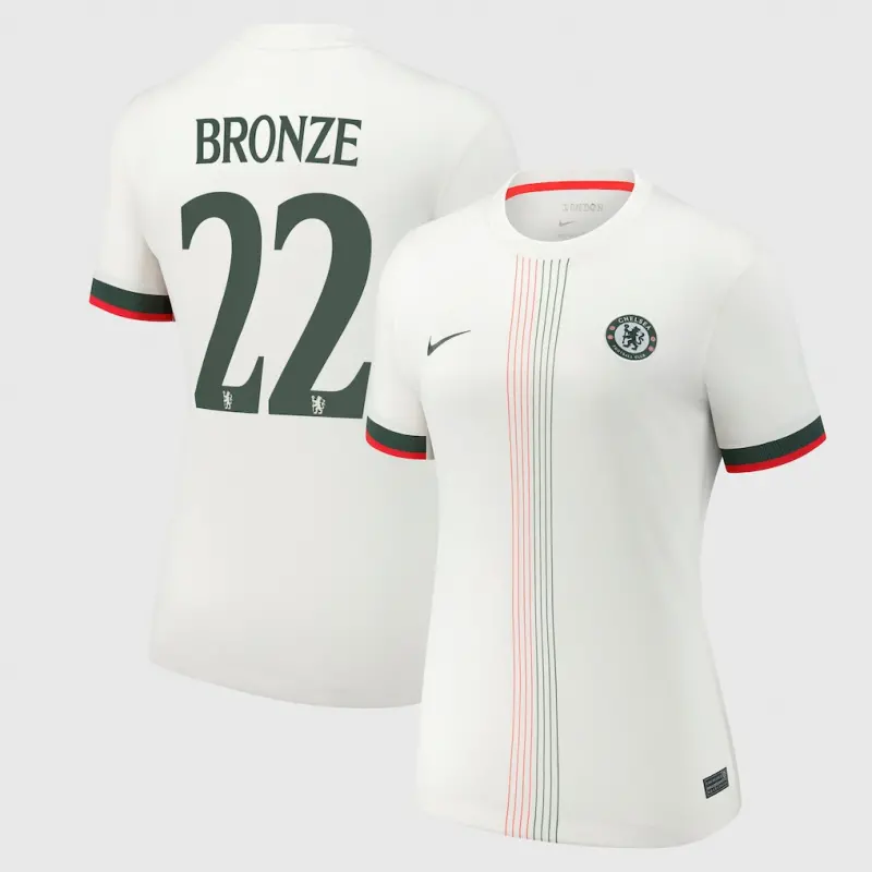 Chelsea chelsea cup nike auswärtsstadiontrikot 2025-26 – damen mit bronze 22-aufdruck Trikot - Exklusive Chelsea Fußballbekleidung