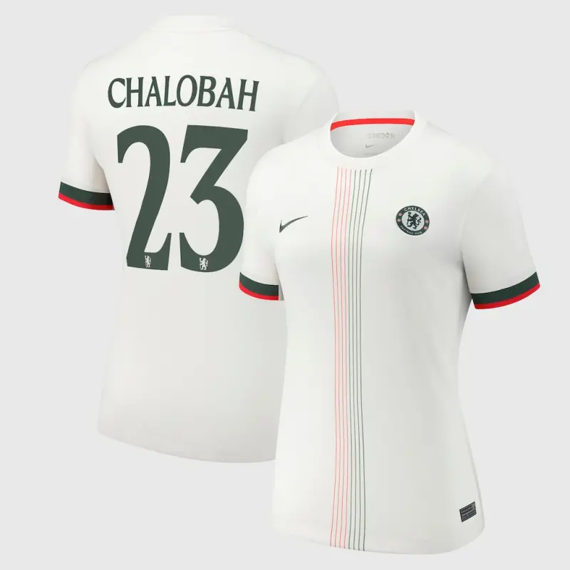 Chelsea chelsea cup nike auswärtsstadiontrikot 2025-26 – damen mit chalobah 23-aufdruck Trikot - Exklusive Chelsea Fußballbekleidung