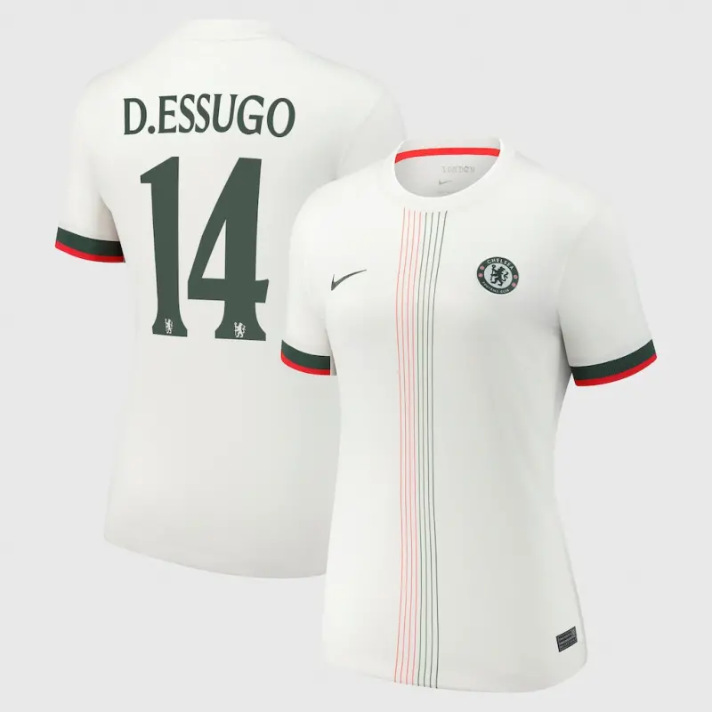 Chelsea chelsea cup nike auswärtsstadiontrikot 2025-26 – damen mit d.essugo 14-aufdruck Trikot - Exklusive Chelsea Fußballbekleidung