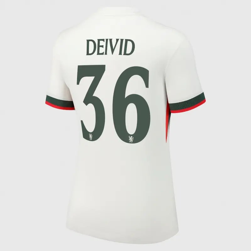 Chelsea chelsea cup nike auswärtsstadiontrikot 2025-26 – damen mit deivid 36-aufdruck Trikot - Exklusive Chelsea Fußballbekleidung Chelsea chelsea cup nike auswärtsstadiontrikot 2025-26 – damen mit deivid 36-aufdruck Trikot - Exklusive Chelsea Fußballbekleidung