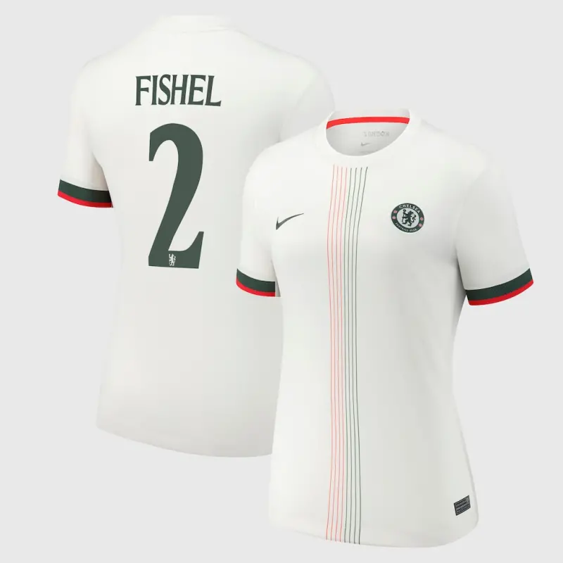 Chelsea chelsea cup nike auswärtsstadiontrikot 2025-26 – damen mit fishel 2-aufdruck Trikot - Exklusive Chelsea Fußballbekleidung