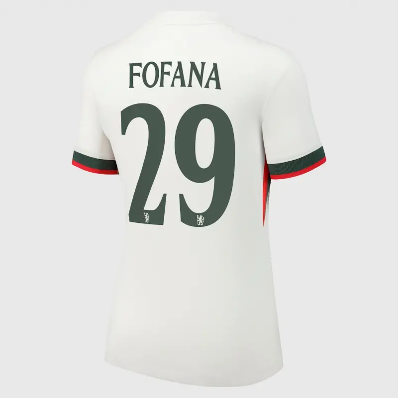 Chelsea chelsea cup nike auswärtsstadiontrikot 2025-26 – damen mit fofana 29-aufdruck Trikot - Exklusive Chelsea Fußballbekleidung Chelsea chelsea cup nike auswärtsstadiontrikot 2025-26 – damen mit fofana 29-aufdruck Trikot - Exklusive Chelsea Fußballbekleidung