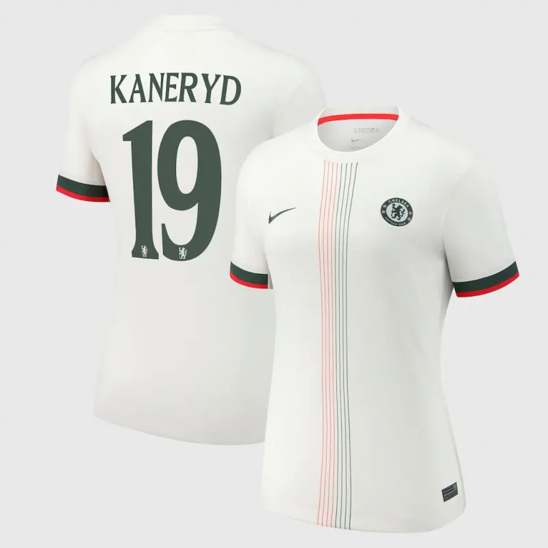 Chelsea chelsea cup nike auswärtsstadiontrikot 2025-26 – damen mit kaneryd 19-aufdruck Trikot - Exklusive Chelsea Fußballbekleidung