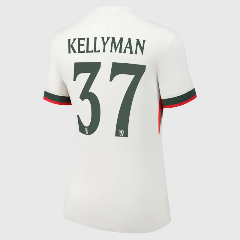 Chelsea chelsea cup nike auswärtsstadiontrikot 2025-26 – damen mit kellyman 37-aufdruck Trikot - Exklusive Chelsea Fußballbekleidung Chelsea chelsea cup nike auswärtsstadiontrikot 2025-26 – damen mit kellyman 37-aufdruck Trikot - Exklusive Chelsea Fußballbekleidung