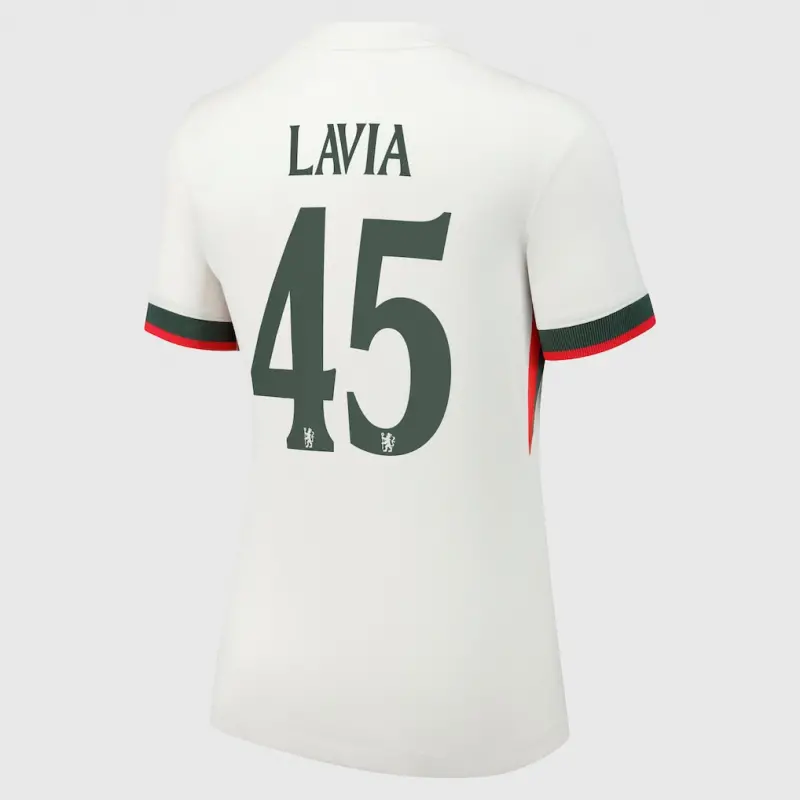 Chelsea chelsea cup nike auswärtsstadiontrikot 2025-26 – damen mit lavia 45-aufdruck Trikot - Exklusive Chelsea Fußballbekleidung Chelsea chelsea cup nike auswärtsstadiontrikot 2025-26 – damen mit lavia 45-aufdruck Trikot - Exklusive Chelsea Fußballbekleidung