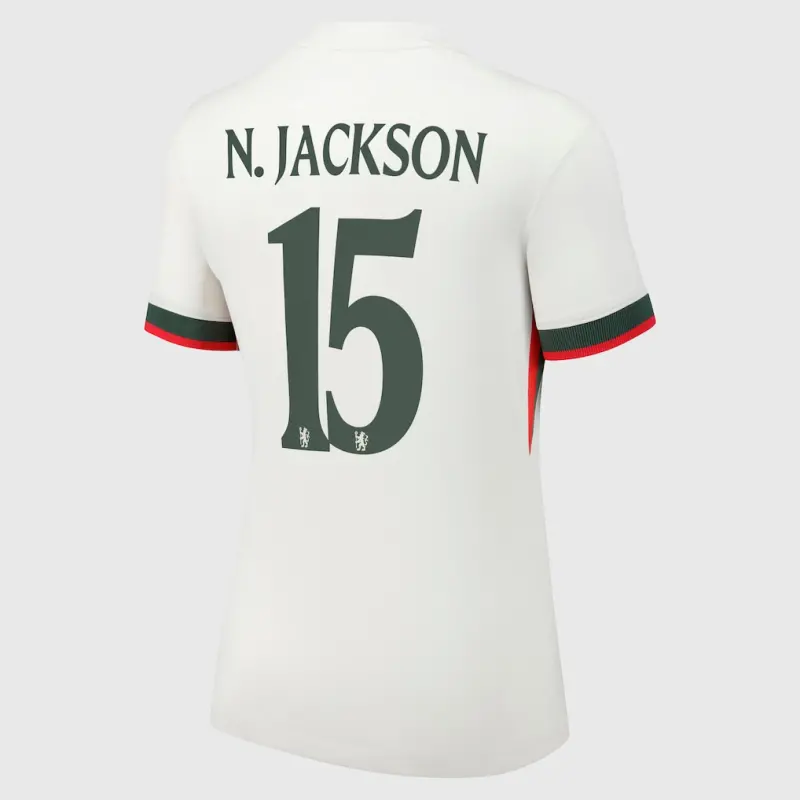 Chelsea chelsea cup nike auswärtsstadiontrikot 2025-26 – damen mit n.jackson 15-aufdruck Trikot - Exklusive Chelsea Fußballbekleidung Chelsea chelsea cup nike auswärtsstadiontrikot 2025-26 – damen mit n.jackson 15-aufdruck Trikot - Exklusive Chelsea Fußballbekleidung