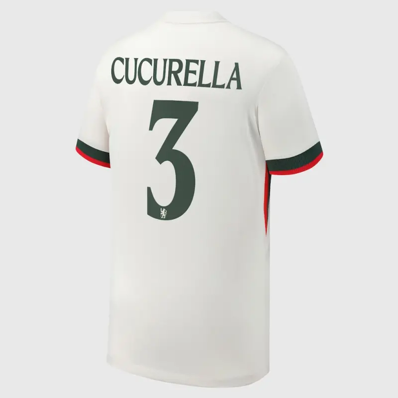 Chelsea chelsea cup nike auswärtsstadiontrikot 2025-26 – jugendliche mit cucurella 3-aufdruck Trikot - Exklusive Chelsea Fußballbekleidung Chelsea chelsea cup nike auswärtsstadiontrikot 2025-26 – jugendliche mit cucurella 3-aufdruck Trikot - Exklusive Chelsea Fußballbekleidung