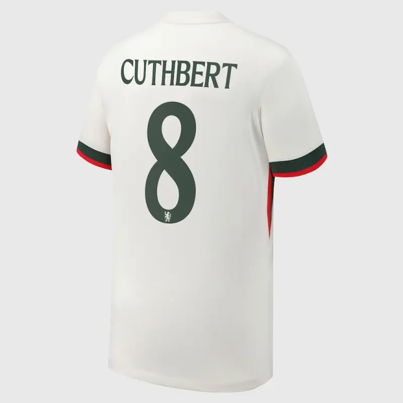 Chelsea chelsea cup nike auswärtsstadiontrikot 2025-26 – jugendliche mit cuthbert 8-aufdruck Trikot - Exklusive Chelsea Fußballbekleidung Chelsea chelsea cup nike auswärtsstadiontrikot 2025-26 – jugendliche mit cuthbert 8-aufdruck Trikot - Exklusive Chelsea Fußballbekleidung