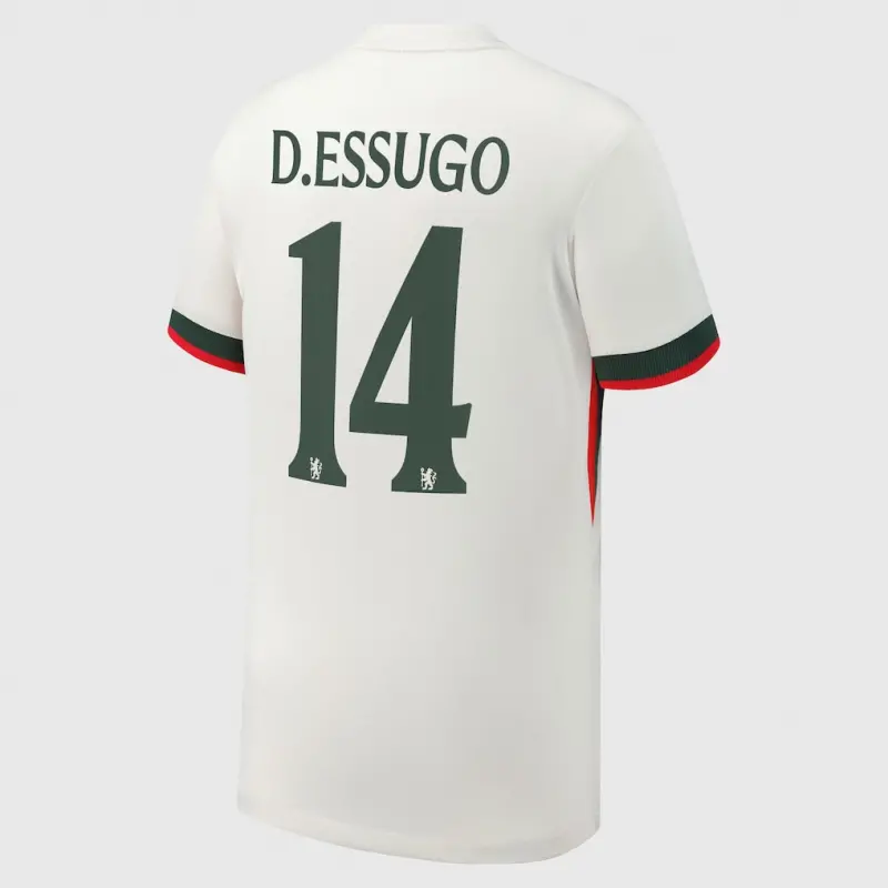 Chelsea chelsea cup nike auswärtsstadiontrikot 2025-26 – jugendliche mit d.essugo 14-aufdruck Trikot - Exklusive Chelsea Fußballbekleidung Chelsea chelsea cup nike auswärtsstadiontrikot 2025-26 – jugendliche mit d.essugo 14-aufdruck Trikot - Exklusive Chelsea Fußballbekleidung