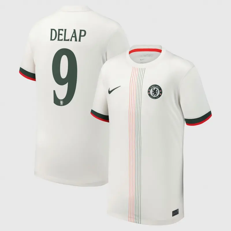 Chelsea chelsea cup nike auswärtsstadiontrikot 2025-26 – jugendliche mit delap 9-aufdruck Trikot - Exklusive Chelsea Fußballbekleidung