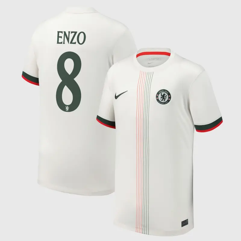 Chelsea chelsea cup nike auswärtsstadiontrikot 2025-26 – jugendliche mit enzo 8-aufdruck Trikot - Exklusive Chelsea Fußballbekleidung