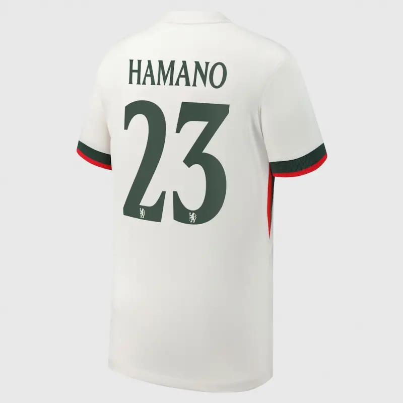 Chelsea chelsea cup nike auswärtsstadiontrikot 2025-26 – jugendliche mit hamano 23-aufdruck Trikot - Exklusive Chelsea Fußballbekleidung Chelsea chelsea cup nike auswärtsstadiontrikot 2025-26 – jugendliche mit hamano 23-aufdruck Trikot - Exklusive Chelsea Fußballbekleidung