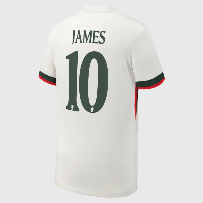 Chelsea chelsea cup nike auswärtsstadiontrikot 2025-26 – jugendliche mit james 10-aufdruck Trikot - Exklusive Chelsea Fußballbekleidung Chelsea chelsea cup nike auswärtsstadiontrikot 2025-26 – jugendliche mit james 10-aufdruck Trikot - Exklusive Chelsea Fußballbekleidung