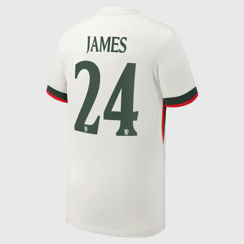 Chelsea chelsea cup nike auswärtsstadiontrikot 2025-26 – jugendliche mit james 24-aufdruck Trikot - Exklusive Chelsea Fußballbekleidung Chelsea chelsea cup nike auswärtsstadiontrikot 2025-26 – jugendliche mit james 24-aufdruck Trikot - Exklusive Chelsea Fußballbekleidung