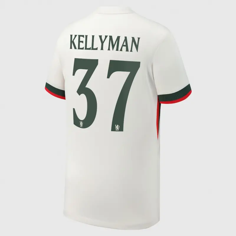 Chelsea chelsea cup nike auswärtsstadiontrikot 2025-26 – jugendliche mit kellyman 37-aufdruck Trikot - Exklusive Chelsea Fußballbekleidung Chelsea chelsea cup nike auswärtsstadiontrikot 2025-26 – jugendliche mit kellyman 37-aufdruck Trikot - Exklusive Chelsea Fußballbekleidung