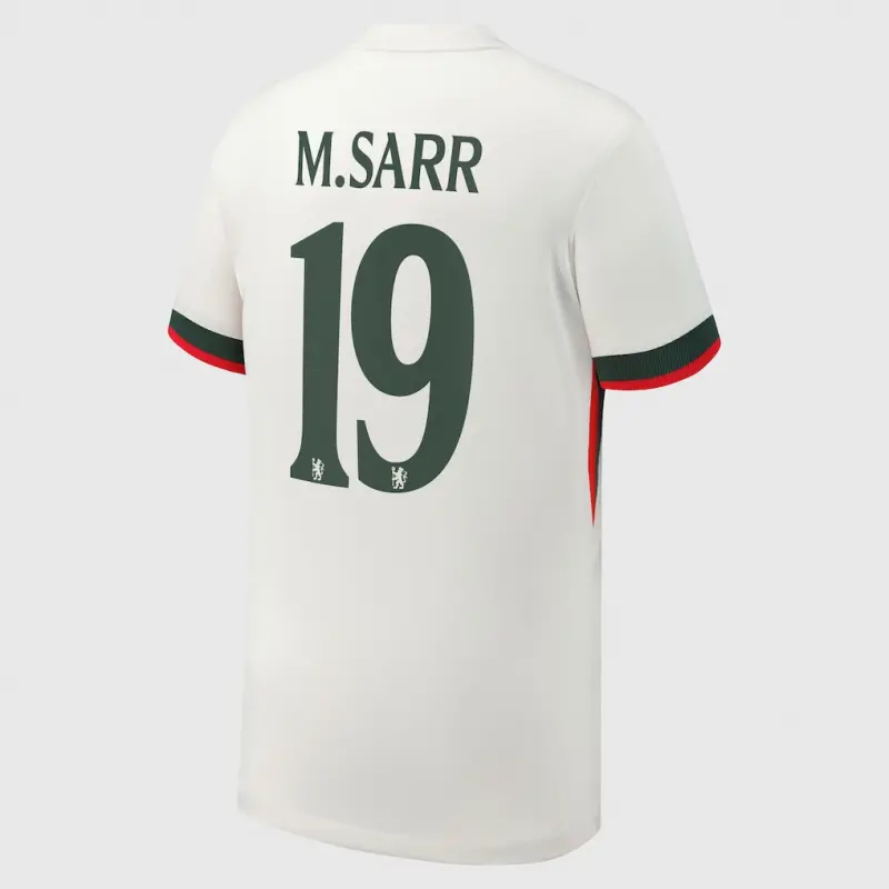 Chelsea chelsea cup nike auswärtsstadiontrikot 2025-26 – jugendliche mit m.sarr 19-aufdruck Trikot - Exklusive Chelsea Fußballbekleidung Chelsea chelsea cup nike auswärtsstadiontrikot 2025-26 – jugendliche mit m.sarr 19-aufdruck Trikot - Exklusive Chelsea Fußballbekleidung