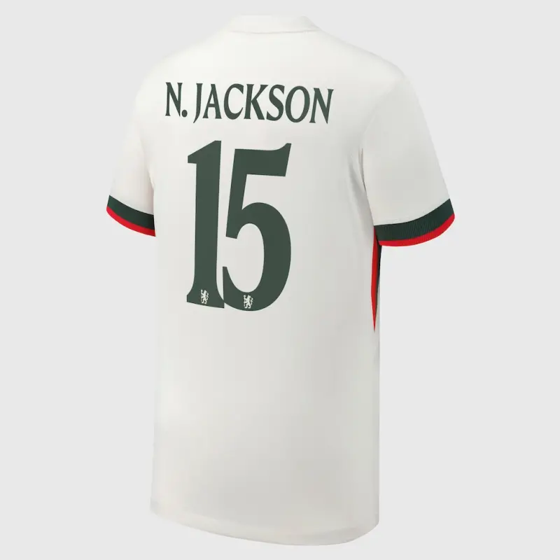 Chelsea chelsea cup nike auswärtsstadiontrikot 2025-26 – jugendliche mit n.jackson 15-aufdruck Trikot - Exklusive Chelsea Fußballbekleidung Chelsea chelsea cup nike auswärtsstadiontrikot 2025-26 – jugendliche mit n.jackson 15-aufdruck Trikot - Exklusive Chelsea Fußballbekleidung