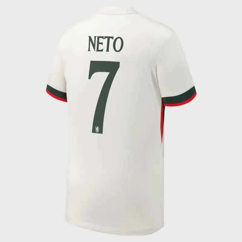 Chelsea chelsea cup nike auswärtsstadiontrikot 2025-26 – jugendliche mit neto 7-aufdruck Trikot - Exklusive Chelsea Fußballbekleidung Chelsea chelsea cup nike auswärtsstadiontrikot 2025-26 – jugendliche mit neto 7-aufdruck Trikot - Exklusive Chelsea Fußballbekleidung