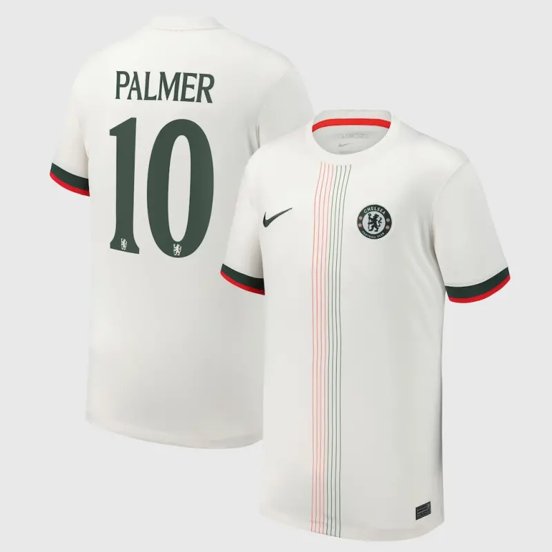 Chelsea chelsea cup nike auswärtsstadiontrikot 2025-26 – jugendliche mit palmer 10-aufdruck Trikot - Exklusive Chelsea Fußballbekleidung