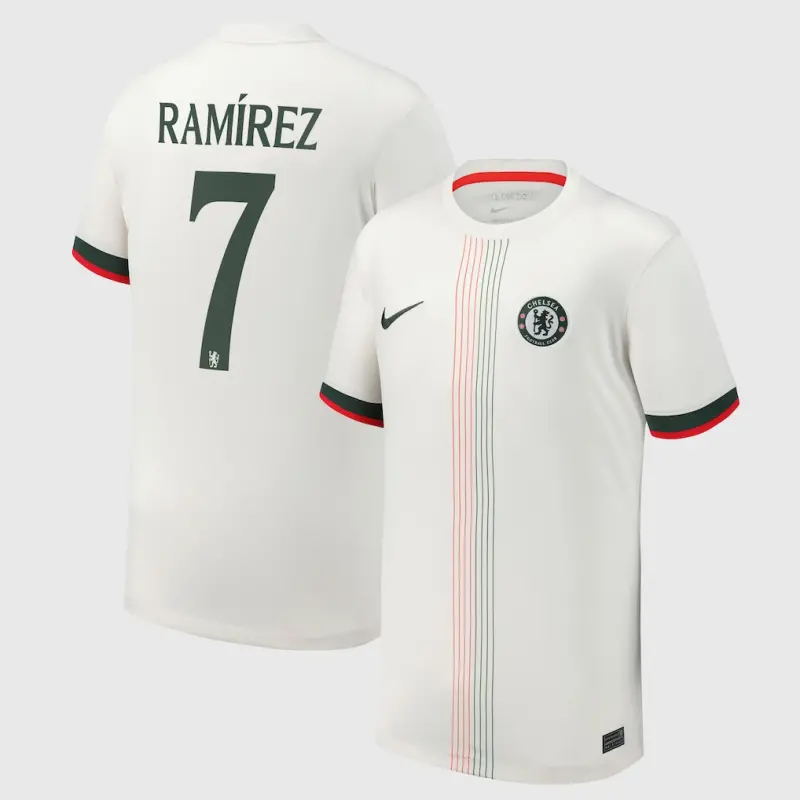 Chelsea chelsea cup nike auswärtsstadiontrikot 2025-26 – jugendliche mit ramírez 7-aufdruck Trikot - Exklusive Chelsea Fußballbekleidung