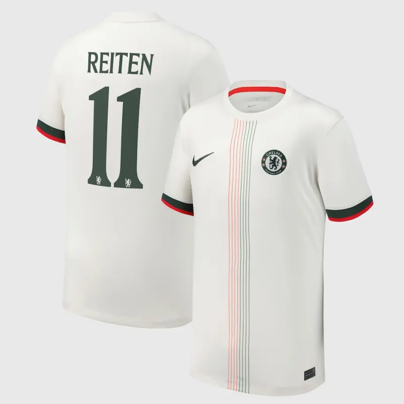 Chelsea chelsea cup nike auswärtsstadiontrikot 2025-26 – jugendliche mit reiten 11-aufdruck Trikot - Exklusive Chelsea Fußballbekleidung