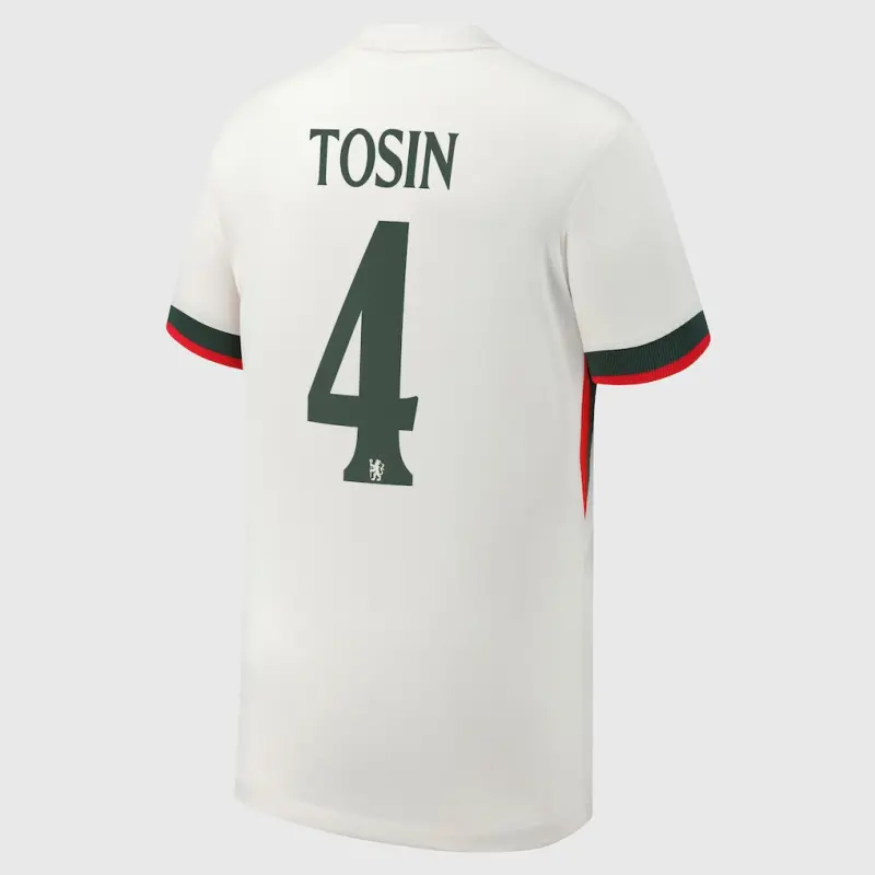 Chelsea chelsea cup nike auswärtsstadiontrikot 2025-26 – jugendliche mit tosin 4-aufdruck Trikot - Exklusive Chelsea Fußballbekleidung Chelsea chelsea cup nike auswärtsstadiontrikot 2025-26 – jugendliche mit tosin 4-aufdruck Trikot - Exklusive Chelsea Fußballbekleidung