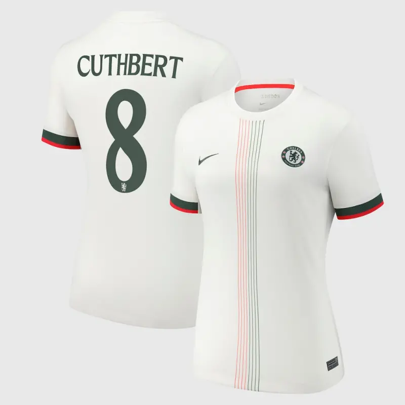 Chelsea chelsea cup nike away stadium shirt 2025-26 – damen mit cuthbert 8-aufdruck Trikot - Exklusive Chelsea Fußballbekleidung
