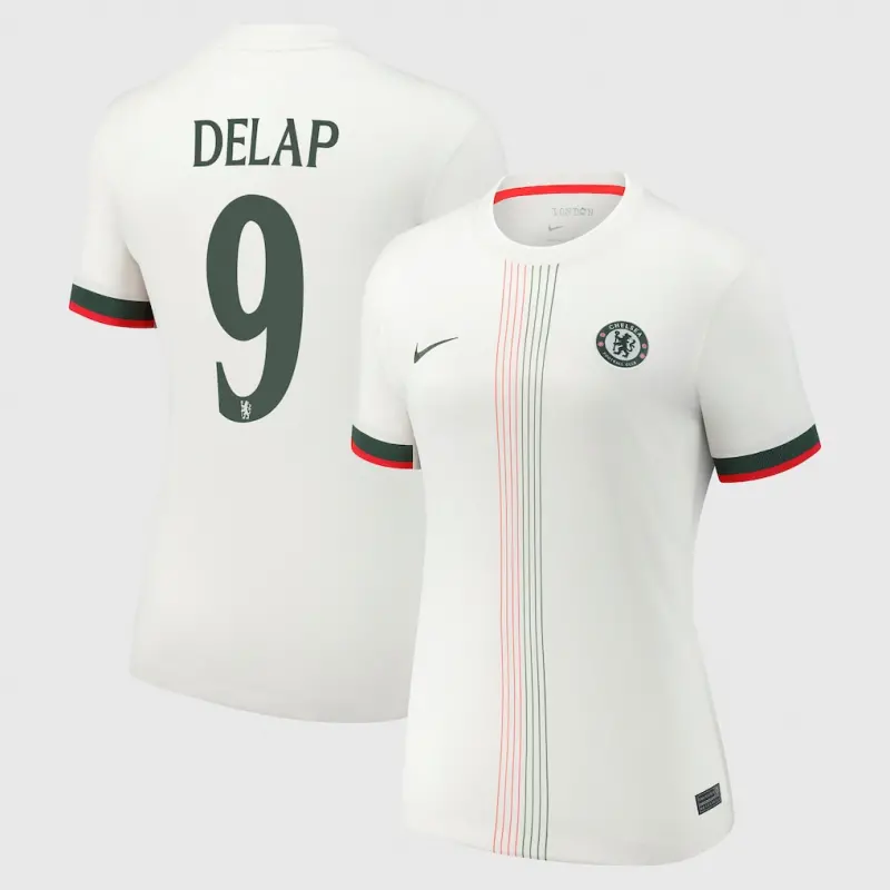 Chelsea chelsea cup nike away stadium shirt 2025-26 – damen mit delap 9-aufdruck Trikot - Exklusive Chelsea Fußballbekleidung