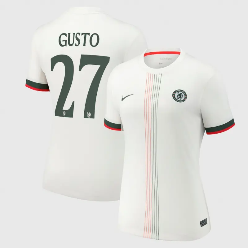 Chelsea chelsea cup nike away stadium shirt 2025-26 – damen mit gusto 27 aufdruck Trikot - Exklusive Chelsea Fußballbekleidung
