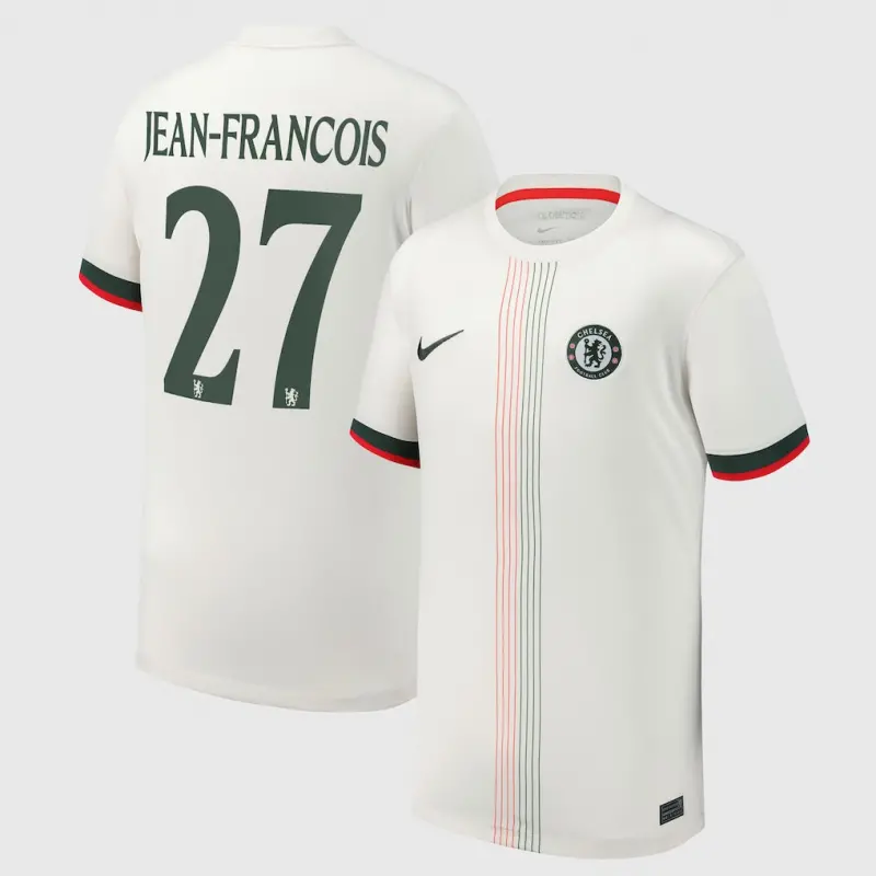 Chelsea chelsea cup nike away stadium shirt 2025-26 – jugendliche mit jean-francois 27 aufdruck Trikot - Exklusive Chelsea Fußballbekleidung