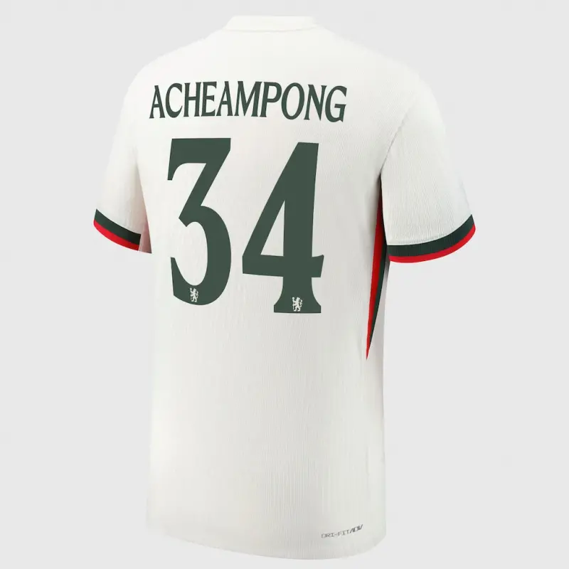Chelsea chelsea cup nike dri-fit adv auswärtsspieltrikot 2025-26 mit acheampong 34-aufdruck Trikot - Exklusive Chelsea Fußballbekleidung Chelsea chelsea cup nike dri-fit adv auswärtsspieltrikot 2025-26 mit acheampong 34-aufdruck Trikot - Exklusive Chelsea Fußballbekleidung
