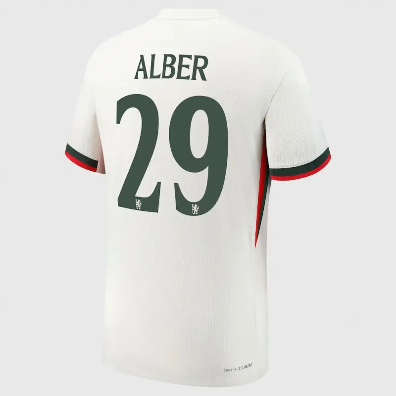 Chelsea chelsea cup nike dri fit adv auswärtsspieltrikot 2025-26 mit alber 29-aufdruck Trikot - Exklusive Chelsea Fußballbekleidung Chelsea chelsea cup nike dri fit adv auswärtsspieltrikot 2025-26 mit alber 29-aufdruck Trikot - Exklusive Chelsea Fußballbekleidung