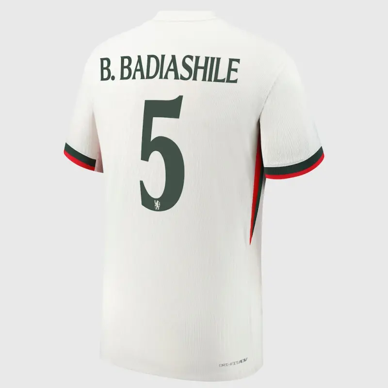 Chelsea chelsea cup nike dri-fit adv auswärtsspieltrikot 2025-26 mit aufdruck b. badiashile 5 Trikot - Exklusive Chelsea Fußballbekleidung Chelsea chelsea cup nike dri-fit adv auswärtsspieltrikot 2025-26 mit aufdruck b. badiashile 5 Trikot - Exklusive Chelsea Fußballbekleidung