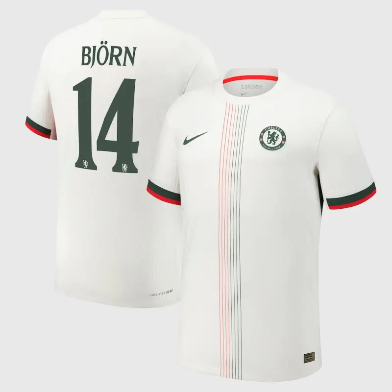 Chelsea chelsea cup nike dri fit adv auswärtsspieltrikot 2025-26 mit björn 14-aufdruck Trikot - Exklusive Chelsea Fußballbekleidung