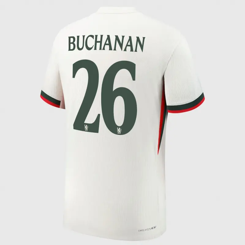 Chelsea chelsea cup nike dri fit adv auswärtsspieltrikot 2025-26 mit buchanan 26-aufdruck Trikot - Exklusive Chelsea Fußballbekleidung Chelsea chelsea cup nike dri fit adv auswärtsspieltrikot 2025-26 mit buchanan 26-aufdruck Trikot - Exklusive Chelsea Fußballbekleidung